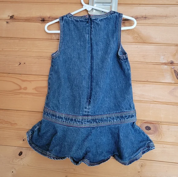 Gymboree Toddler Girl Jean Dress, 2T - Picture 2 of 9